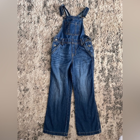 Cat & Jack Other - Cat & Jack Denim Overalls size 8 kids